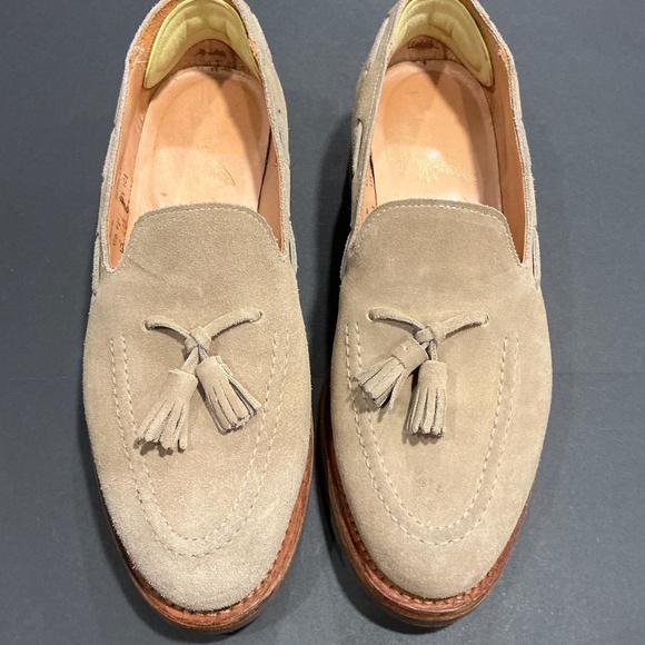 Mark McNairy Suede Tassel Loafers Vibram Sole Mens Size 10.5 - Picture 6 of 15